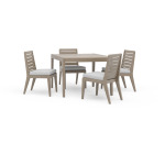 Sustain Outdoor Dining Table and Four Chairs