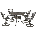 Grenada 5 Piece Outdoor Dining Set