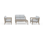 Sustain Outdoor loveseat 4-Piece Set