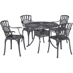 Grenada 5 Piece Outdoor Dining Set