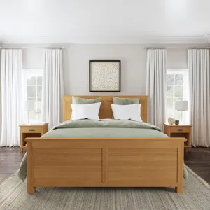 King Bed and Two Nightstands