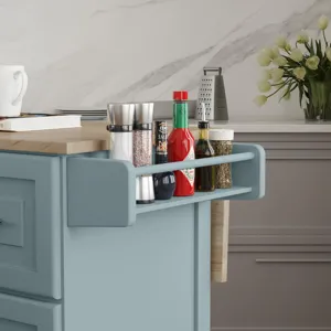 Drop Leaf Kitchen Cart
