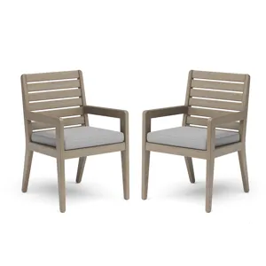 Outdoor Dining Armchair Pair
