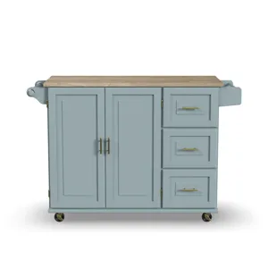 Drop Leaf Kitchen Cart