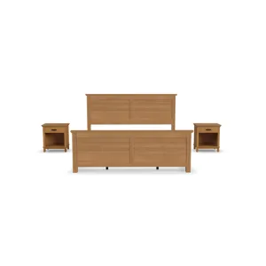 King Bed and Two Nightstands