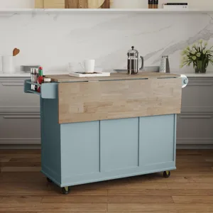 Drop Leaf Kitchen Cart
