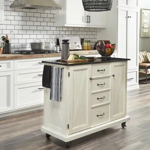 Seaside Lodge Kitchen Cart