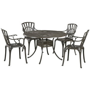 Grenada 5 Piece Outdoor Dining Set