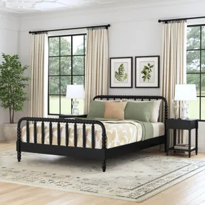 Queen Bed and Two Nightstands