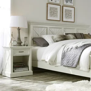 King Headboard and Nightstand
