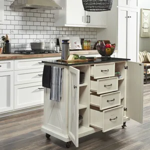 Seaside Lodge Kitchen Cart