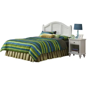 Penelope King Headboard and Nightstand