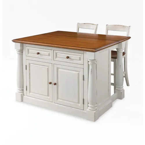 Monarch Kitchen Island Set