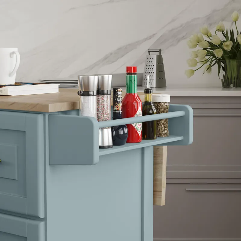 Drop Leaf Kitchen Cart