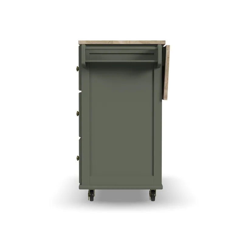 Drop Leaf Kitchen Cart