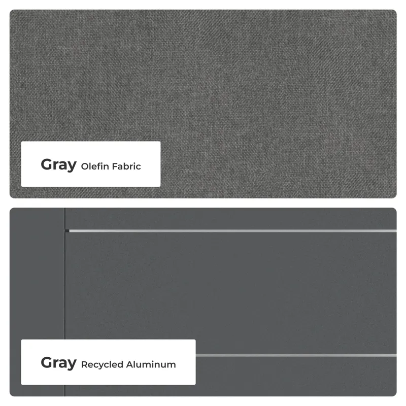 Outdoor Aluminum Lounge Chair