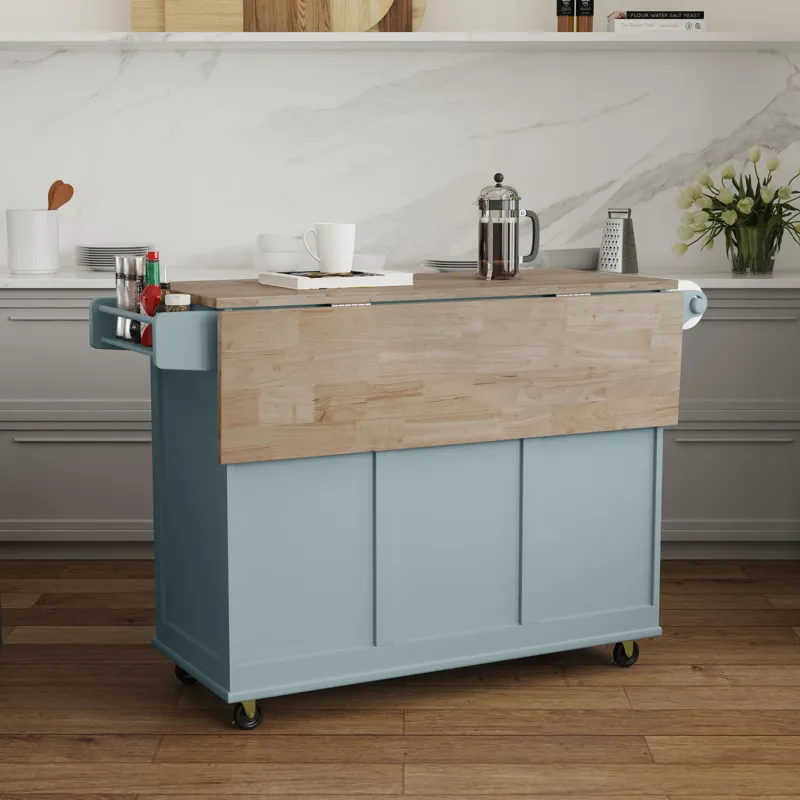 Drop Leaf Kitchen Cart