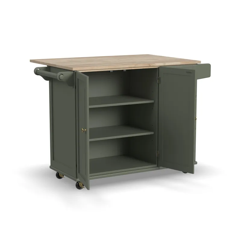 Drop Leaf Kitchen Cart