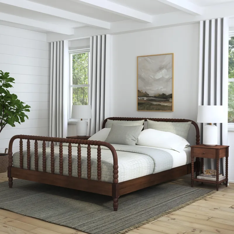 King Bed and Two Nightstands