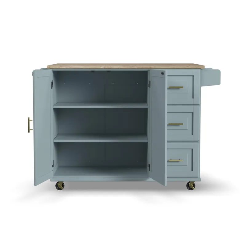 Drop Leaf Kitchen Cart