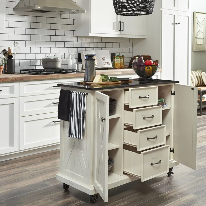 Seaside Lodge Kitchen Cart