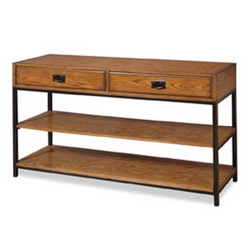 Modern Craftsman Media Console 505006 by homestyles at Wendells Furniture
