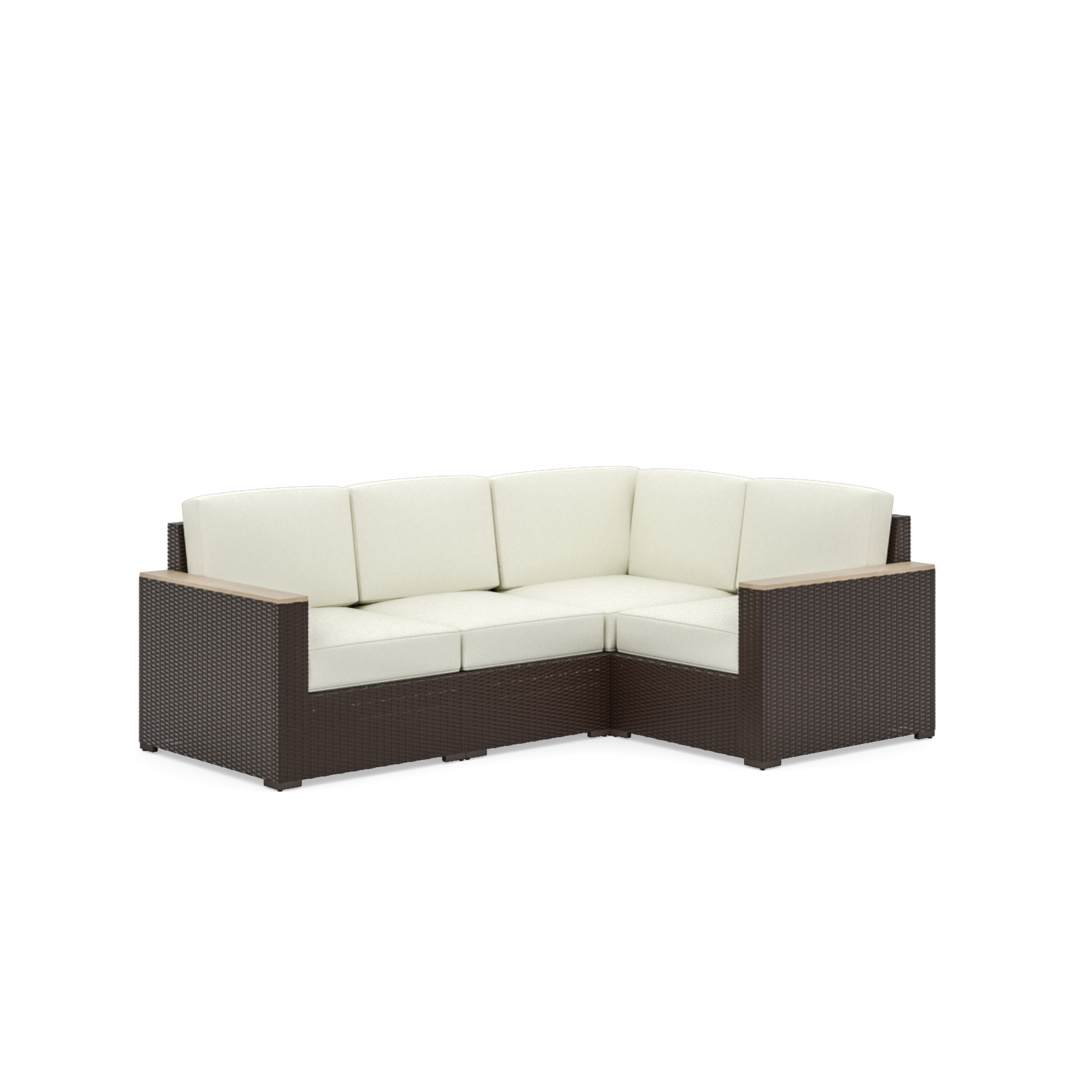 Palm Springs 4Seat Sectional 680040 by homestyles at Old Brick