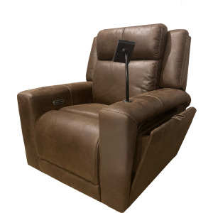 Power Recliner - Dark Brown