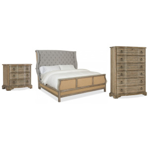 Boheme Bon 3 PC King Bedroom Set