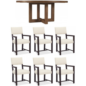 Driftwood 7 PC Dining Set