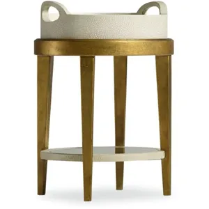 Melange Gilded Accent Table