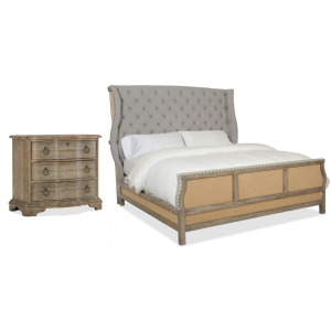BOHEME K BED & NIGHTSTAND