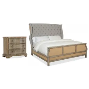 BOHEME K BED & NIGHTSTAND