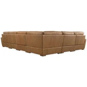 Optimus Brown Power Sectional