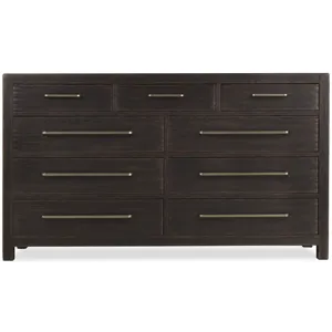 Driftwood Nine-Drawer Dresser