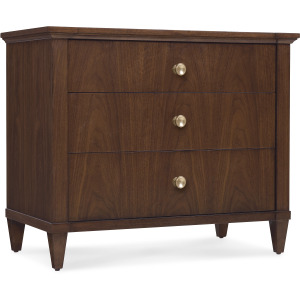 Archives Three-Drawer Nightstand