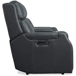 MS Nelson Zero Gravity Power Console Loveseat with Power Headrests and Lumbar
