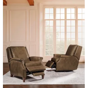 Hooker Ready-Made Upholstery Collier Press Back Recliner