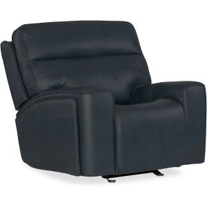 Hooker Ready-Made Upholstery Riverton Power Gliding Recliner with Power Headrest and Lumbar