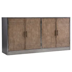 Melange Cooper Four-Door Credenza Silhouette