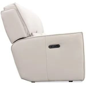 MS Miles Zero Gravity Console Loveseat with Power Recline & Power Headrest