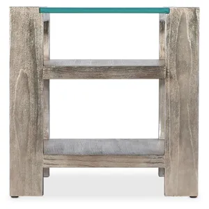 Melange Saber End Table