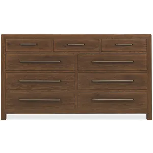 Driftwood Nine-Drawer Dresser