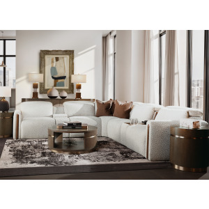 Commerce and Market Roll With It Round Cocktail Table