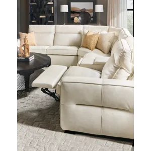 Hooker Ready-Made Upholstery Vann Six-Piece Power Sectional