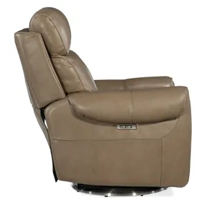 Sterling Swivel Power Recliner with Power Headrest