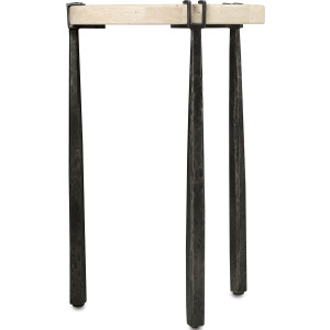 Driftwood Metal Spot Table