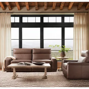 Hooker Ready-Made Upholstery Simone Zero Gravity Power Sofa with Power Headrest and Bluetooth Speaker