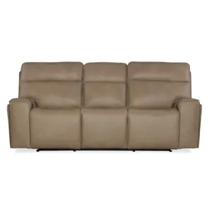 Hooker Ready-Made Upholstery Riverton Power Sofa with Power Headrest and Lumbar