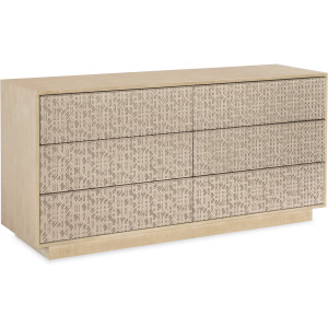 Geometry Six Drawer Dresser